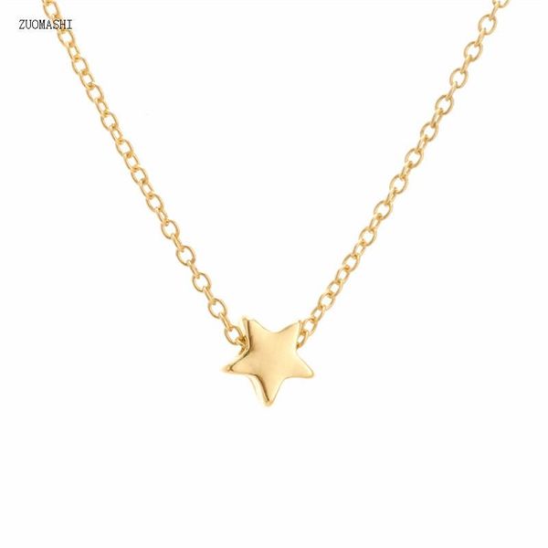 

pendant necklaces fashion star choker necklace women jewelry pendants for party gifts, Silver
