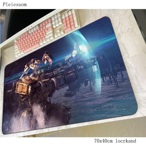 

mouse pads & wrist rests titanfall pad fashion computer gamer 700x400x3mm padmouse big 3d mousepad ergonomic gadget office desk mats