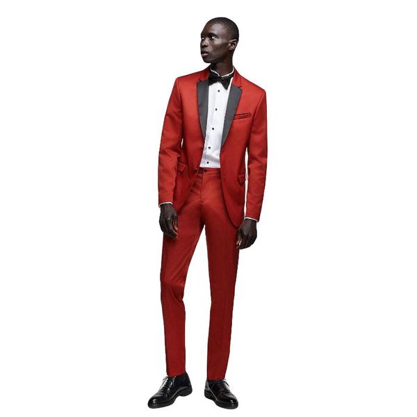 

men's suits & blazers two buttons groomsmen notch lapel groom tuxedos 2 piece men wedding/prom man blazer ( jacket+pants+tie), White;black