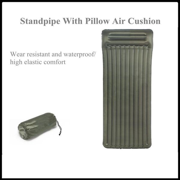 

outdoor pads inflatable cushion tent sleeping mattress thickened camping mat ultralight portable moisture-proof hiking travel air pad