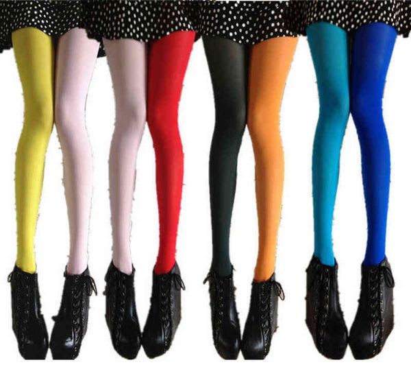 Мода сексуальные женщины пэчворки ноги колготки растягивающие колготки чулки эластичные два цвета шелковые чулки тощие ножки колготки Y1130