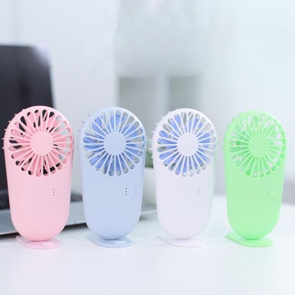 

electric fans portable mini usb charging noiseless deskfan gift decoration cool air hand held travel cooler cooling