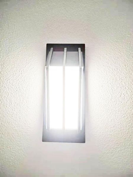 

outdoor waterproof balcony garden courtyard corridor aisle modern minimalist led lights wall lamp