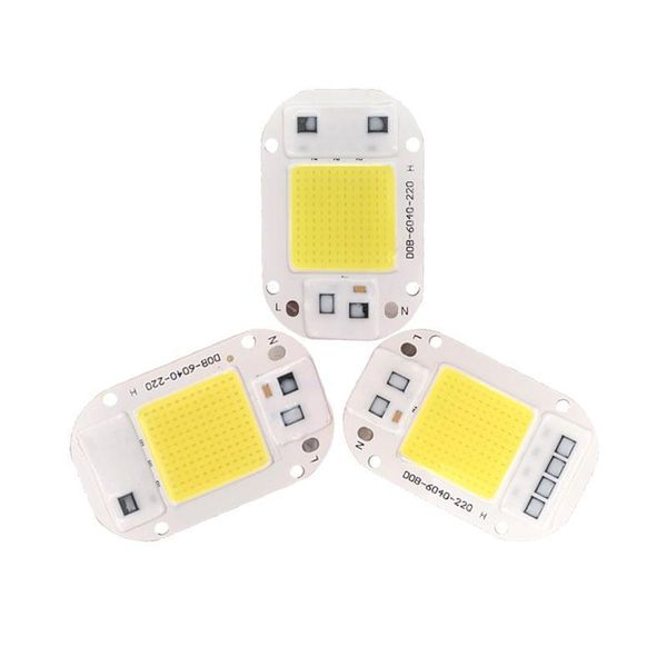 

light beads led cob chip 20w 30w 50w 220v drive-lamp pressure bulb bead plant growth