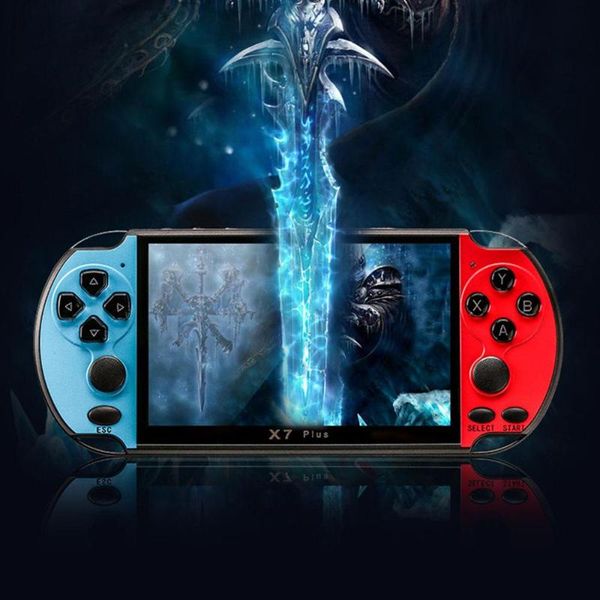 

plus music rechargeable double rocker handheld portable game console hd mp5 camera 8g movies lcd kids video players