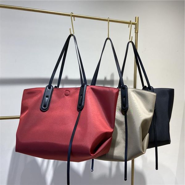 

nylon female picture-in-the-mother leather bag high-quality new red 2020 genuine handbag guangzhou napme