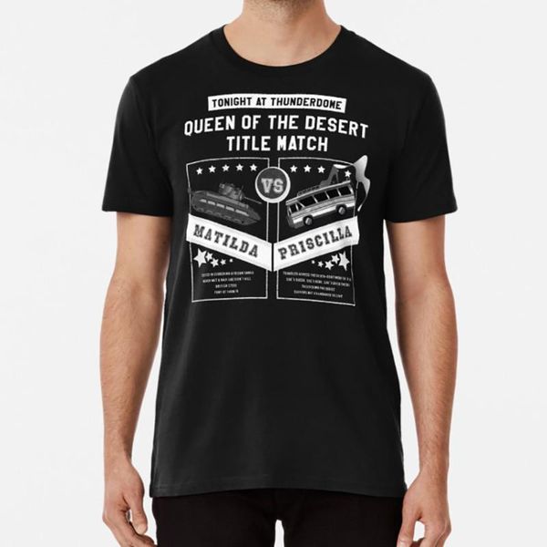 

men's t-shirts matilda vs. priscilla t shirt ii tank world war adventures of queen, White;black