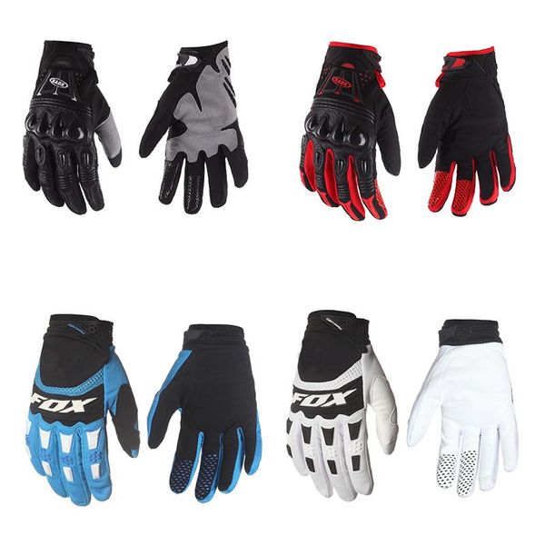 

cycling gloves summer motocross glove breathable motorbike racing riding motorcycle bicycle protective mtb, Black