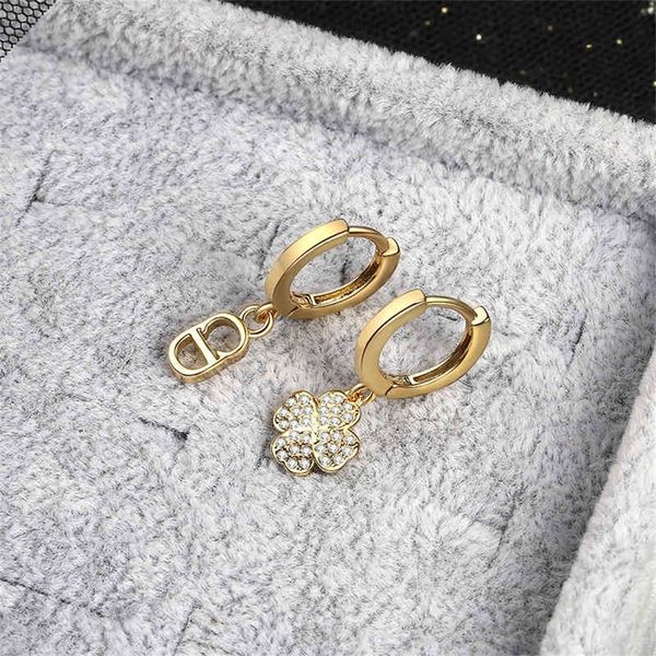 

87% off wholesale shop home spring new full of diamond simple earrings, Golden