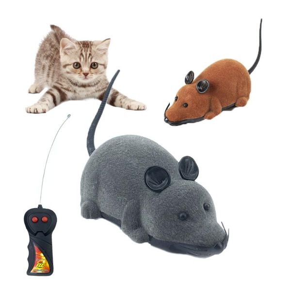 

cat toys wireless remote mouse toy interactive for puppy kitten pets kids children novelty gift teaser products
