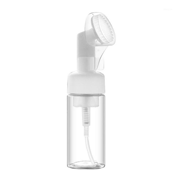 

storage bottles & jars press the silicone brush head foam bottle mousse foaming intensive cleansing makeup sub-bottle