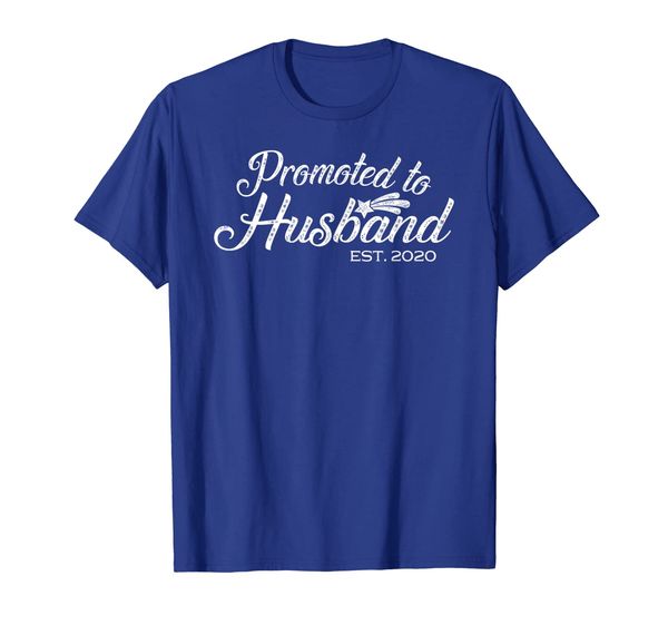 

Men' Promoted To Husband Est 2020 T-Shirt New Husband Gift, Mainly pictures