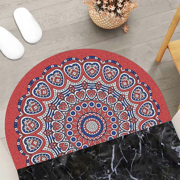 

semicircular carpet doormat beoom household semicircular absorbent