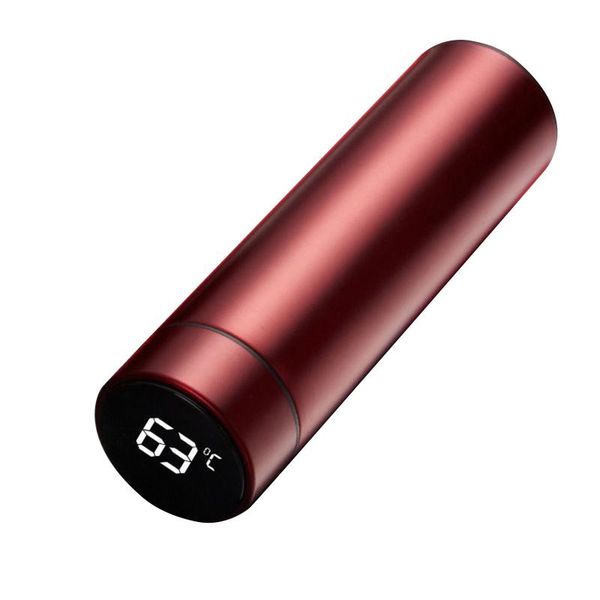 

water bottles bottle waterproof led touch screen real-time temperature display drop