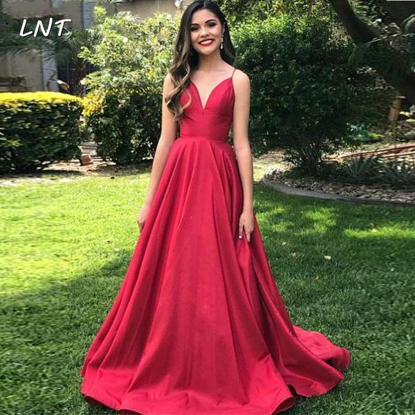 

party dresses spaghetti straps red evening simple prom gowns custom formal wear, White;black