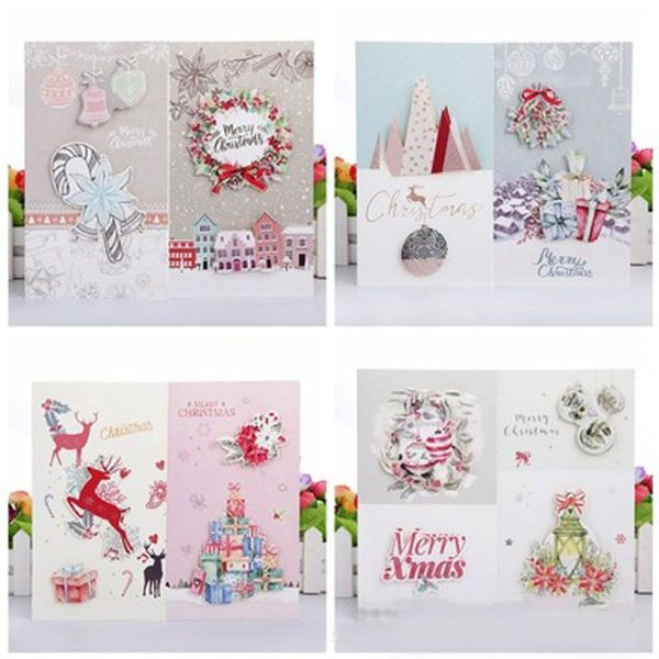

greeting cards decorate variety fashion year card 3d christmas