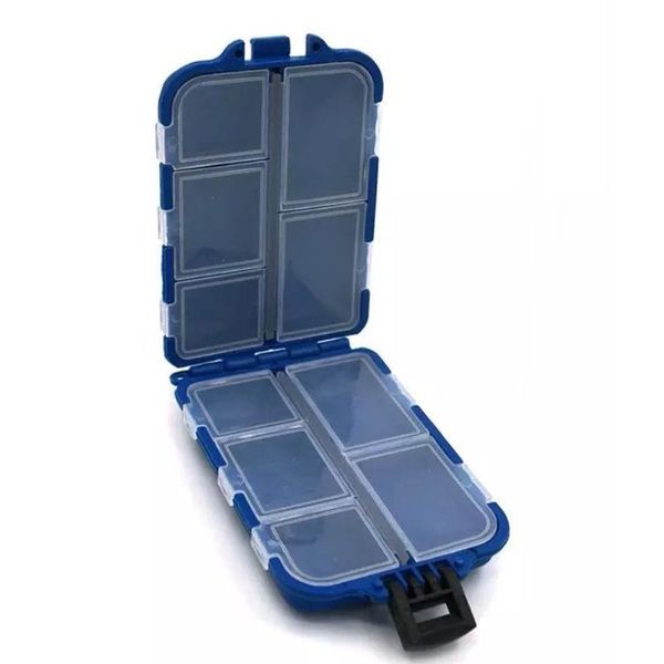 

fish hook storage box plastic fishing bait spoon gadget rectangular tackle boxes accessories