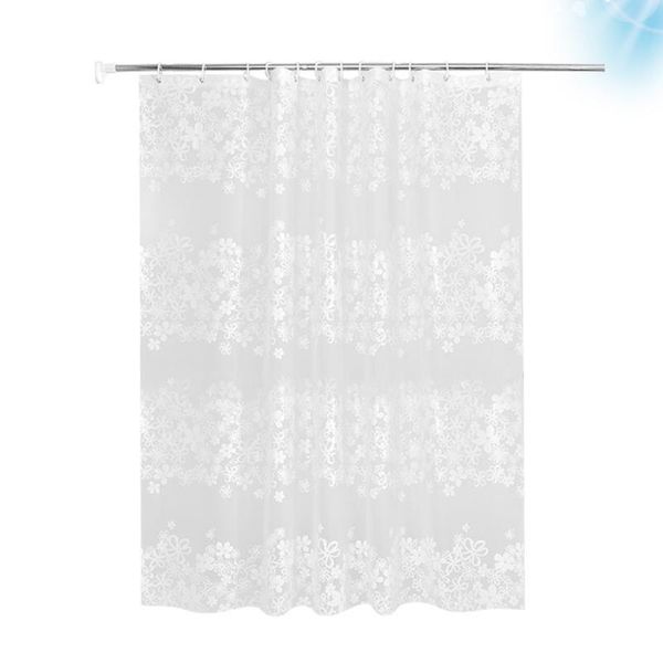 

shower curtains 1.2x1.8m peva thicken curtain waterproof bathroom polyester moisture-proof partition