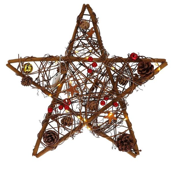 

night lights xmas tree-star christmas tree ornament indoor party home decoration