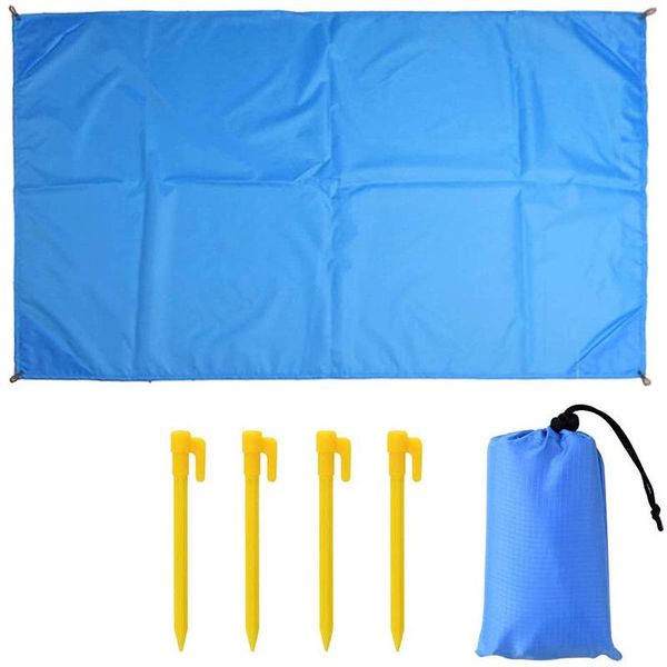 

outdoor pads waterproof beach blanket folding ground mat cover portable sandproof picnic for travel hiking camping