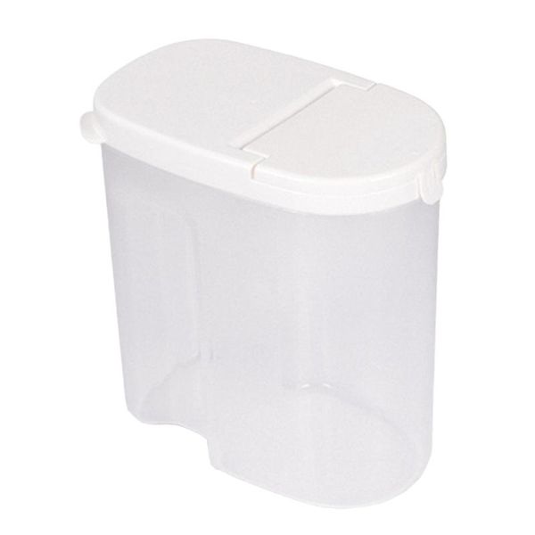 

storage bottles & jars 1pc canister with lid cat jar seal container white