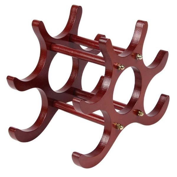 

tablewine racks wood rack decoration living room 6 bottle decorative holder