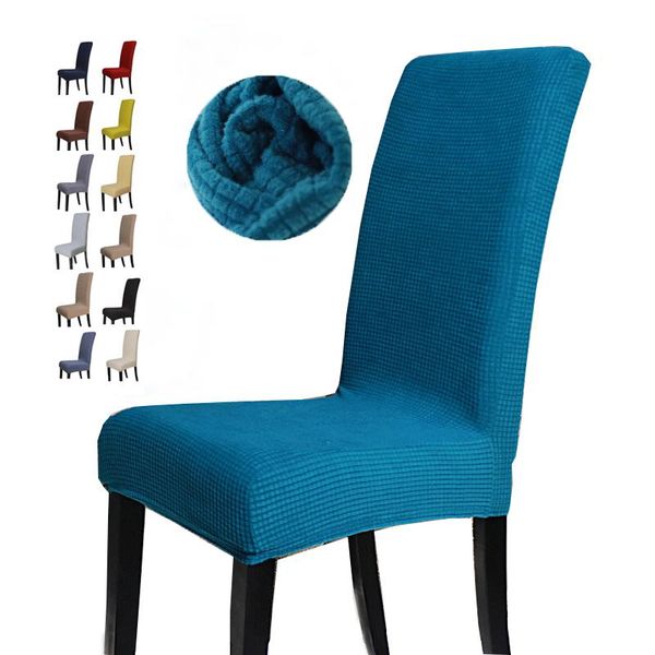 

1/2/4 / 6pcs high elastic chair cover for wedding restaurant banquet el covers