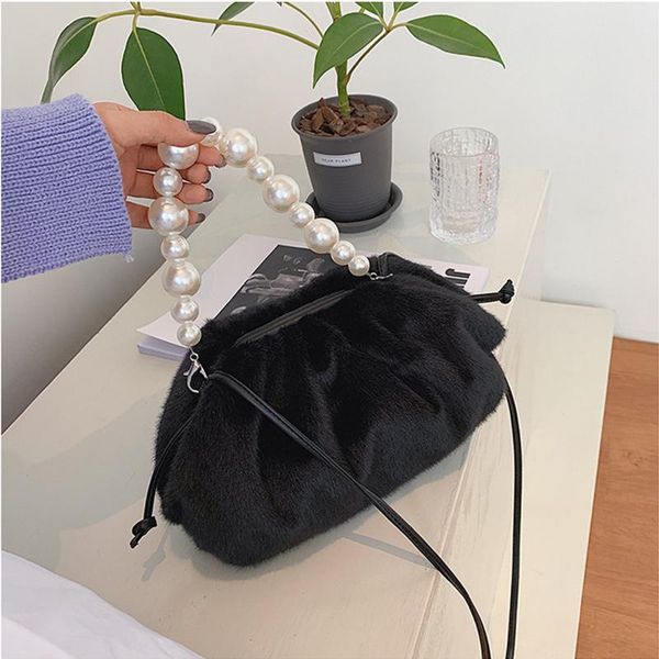 

evening bags pouch fur for women 2021 shoulder bag handbag crossbody sac a main femme torebka damska bolsos para mujer