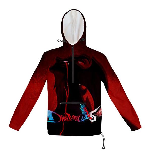 

women's trench coats anime devilman crybabyÂ style jackets children half zipper loose windbreaker 2021 autumn cargo boy/girl hip hop hoo, Tan;black