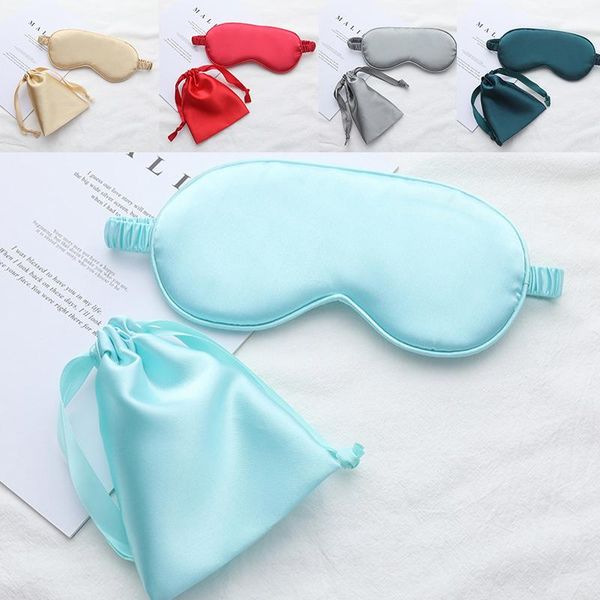 

wedding souvenirs for bridesmaids silk eye mask cloth bag removable sleep goggles portable shading mother's day gift party favor