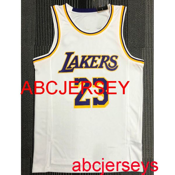 

2022 new 23# james retro white 75th basketball jersey embroidery xs-5xl 6xl, Black