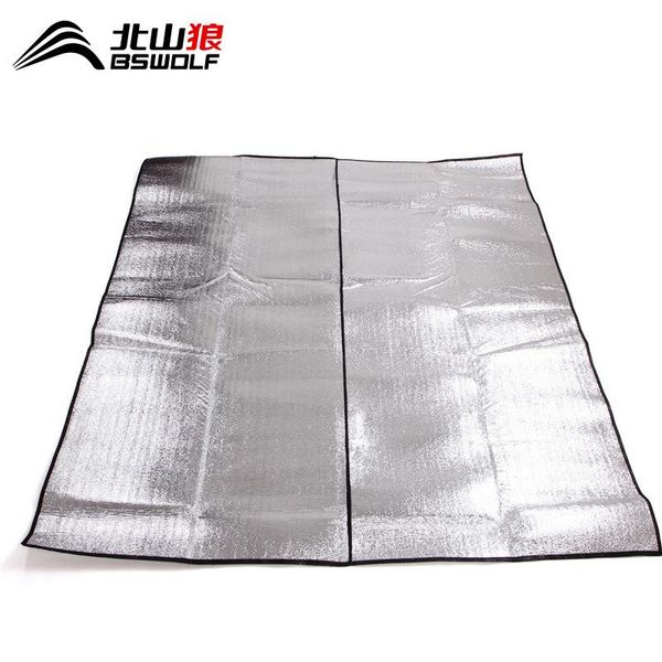 

tent accessories 200x200 double-sided aluminum foil moisture-proof mat outdoor camping family outing picnic pads
