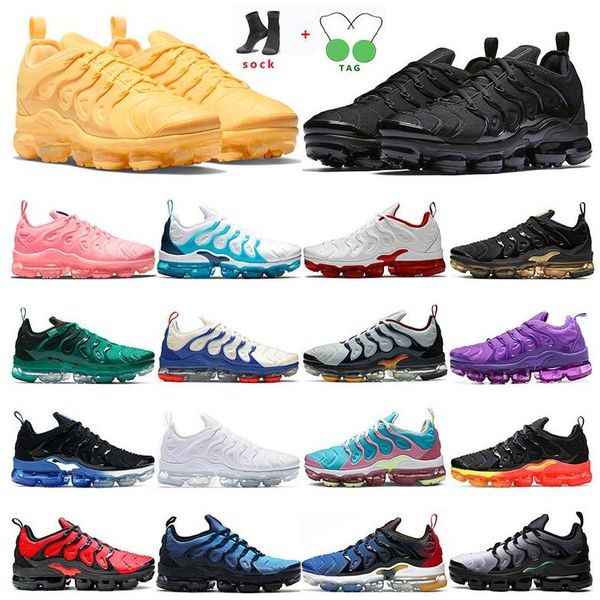 

tn plus running shoes for men women triple black white yolk bubblegum atlanta fresh university red coconut milk hyper royal mens sports snea