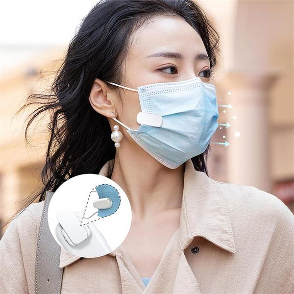 

other home decor summer cool personal wearable air face mask fan usb rechargeable mini portable reusable clip-on electric fans conditioning