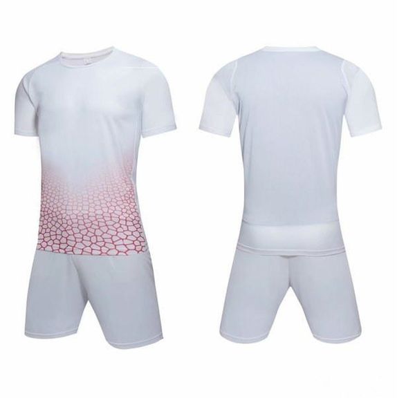 

size xs-xl personalized team white blank mens soccer jersey uniform custom shirts with shorts-printed design name & number for men kids yout, Black;red