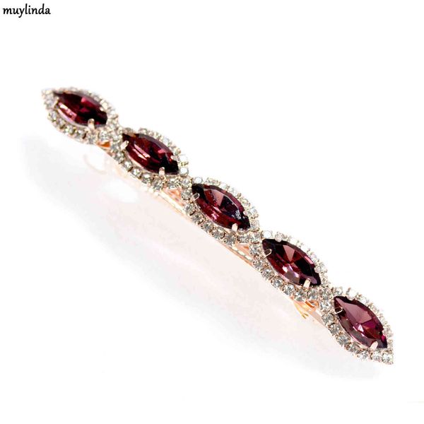 

factory wholesale fashion hairpin fashion horse eye crystal spring word clip boutique headdress hea/rtsch/rome