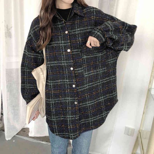 

tweed jacket winter 2021 autumn chess bundled female shirt sleeve lapel, White