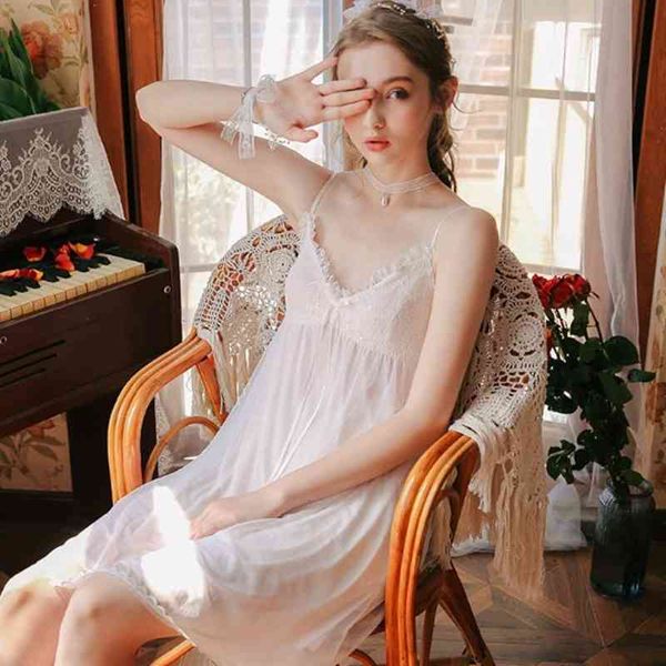 

women's sleepwear sweet princess night female summer strap short lace mesh yarn sling nightgowns women sleepwear nightshirt y, Black;red