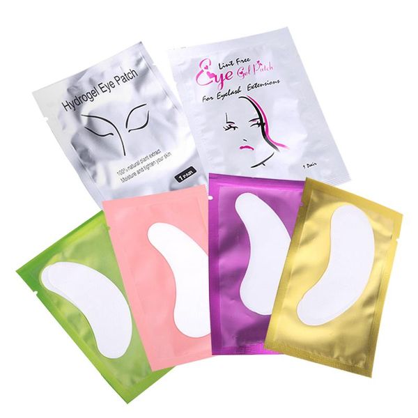 

50/100pairs/pack hydrating eye tip stickers wraps care pad paper patches under pads lash gel false eyelashes