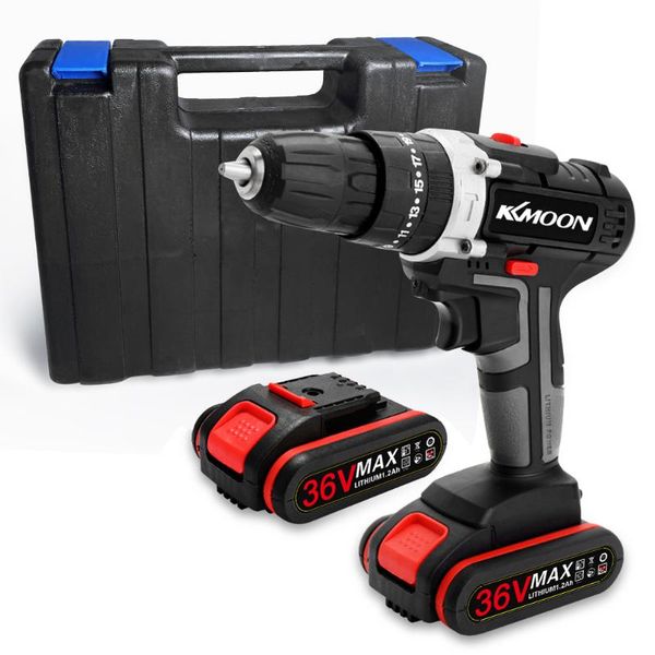 

professiona electric drills 36v impact drill cordless screwdriver rechargeable lithium battery mini home diy power tools