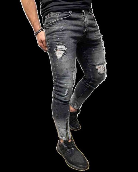 

fashion new men's jeans pants plus size s-3xl, Blue