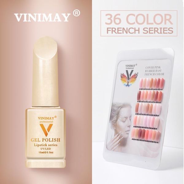 

french nail art gel polish uv soak off gelpolish color primer manicure nails lacque salon 15ml1, Red;pink
