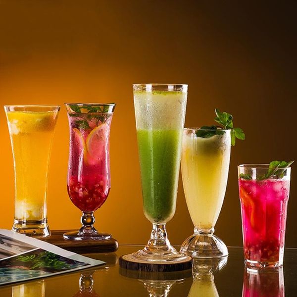 

cups & saucers acrylic transparent shatterproof water drinking mugs drinkware for el bar restaurant home 4 styles