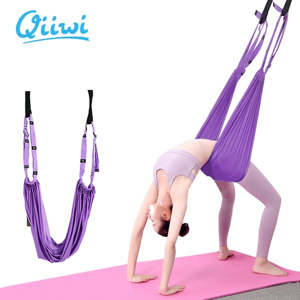 Aerial Yoga Gurt Hängematte Stretch Gürtel Bein Splits Einstellbare Elastische Stretch Gürtel Stange Untere Taille Stretch Yoga Handstand Trainer