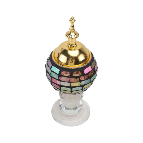 

fragrance lamps 1pc saudi arabia crystal incense burner direct burning censer