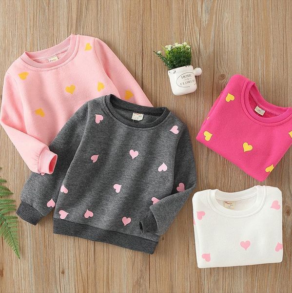 

euerdodo hoodies for girls clothes childrens sweatshirt warm t shirt autumn winter plus velvet outfit kids costume cotton, Black