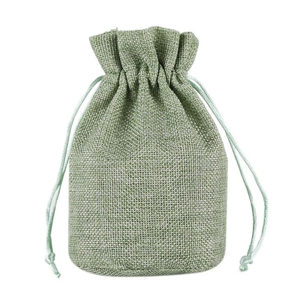

wholesale linen cotton gift bags packing jewelry drawstring pouch cosmetic wedding candy wrappling reusable sachet print