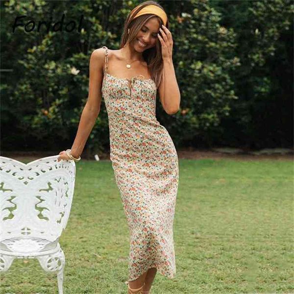 

daisy floral print boho beach dress women midi long bohemian elegant vintage mid-calf harajuku 210427, Black;gray