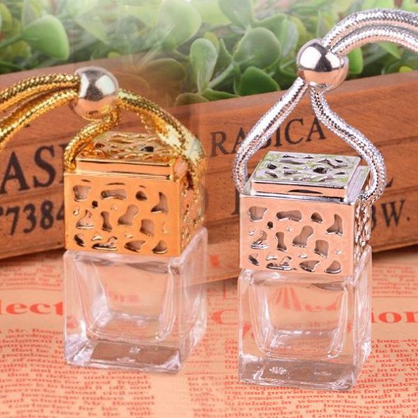 

car air freshener pattern high-grade automobile empty bottle pendant glass perfume interior decoration