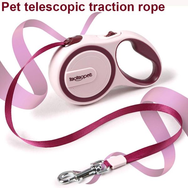 

dog collars & leashes pet collar retractable traction belt automatically extend training leash supplies dogs
